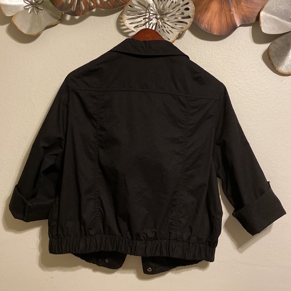 CHARLOTTE RUSSE.     Black jacket.  Size 1X - Picture 3 of 4